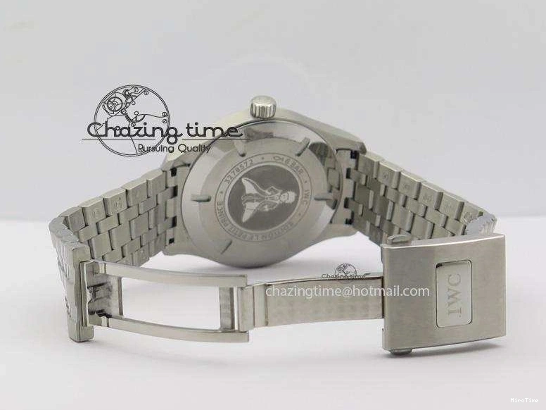 MIROTIME 0523 Compact Mark XVIII IW327001 SS Mk Maker Best Edition Black Dial On SS Bracelet A 7301